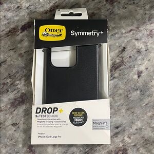 New OtterBox Symmetry Black IPhone 14 Pro Case